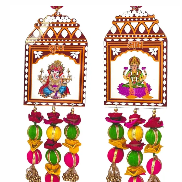 Ganesh_Ji_Laxmi_Ji_Idol_Photo_Door_Hangingtoran_For_Diwali_Decor__Shubh_Labh_Wall_Hanging__Handmade_Mdf_&_Colorful_Beads__Decorative_Toran_For_Home,_Temple,_&_Entrance_Pack_Of_2_43X10_Cm
