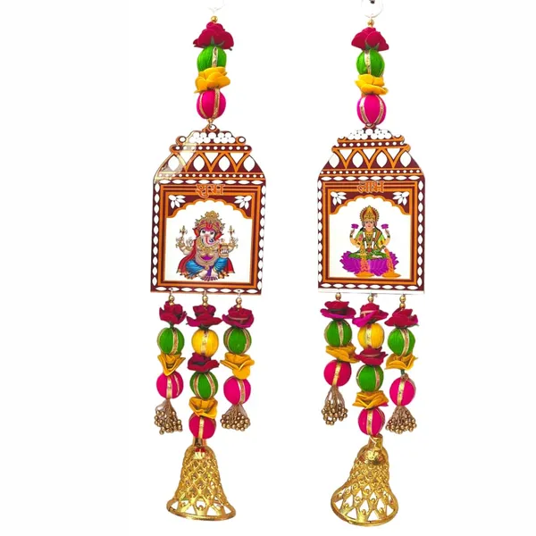 Ganesh_Ji_Laxmi_Ji_Idol_Photo_Door_Hangingtoran_For_Diwali_Decor__Shubh_Labh_Wall_Hanging__Handmade_Mdf_&_Colorful_Beads__Decorative_Toran_For_Home,_Temple,_&_Entrance_Pack_Of_2_43X10_Cm