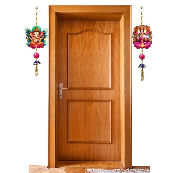 Diwali_Toran_Door_Hanging/Diwali_Decor__Made_With_Mdf_&_Golden_Beads_Artificial_Flowers_Decorative_Toran_For_Main_Door,_Temple,_Pooja_Room_&_Entrance__35_X_22_Cm_Main_Door_Jhalar