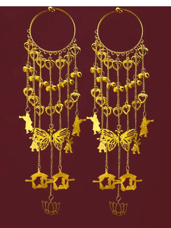 Lotus_Design_Butterfly_Charms_Traditional_Bridal_Punjabi_Kaleera_Set_|_For_Weddings,_Engagements