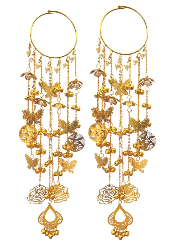 Butterfly_&_Floral_Drop_Traditional_Bridal_Punjabi_Kaleera_Set_|_For_Weddings,_Engagements