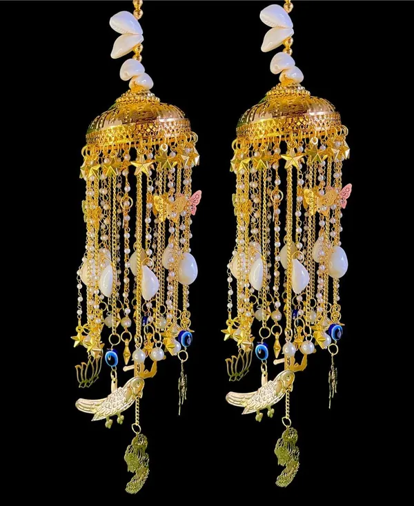 Evil_Eye_Beads,_Shell_Charms_Traditional_Bridal_Punjabi_Kaleera_Set_|_For_Weddings,_Engagements