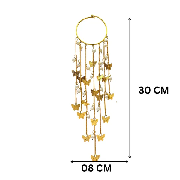 Butterfly_Cascade_Hoop_Traditional_Bridal_Punjabi_Kaleera_Set_|_For_Weddings,_Engagements
