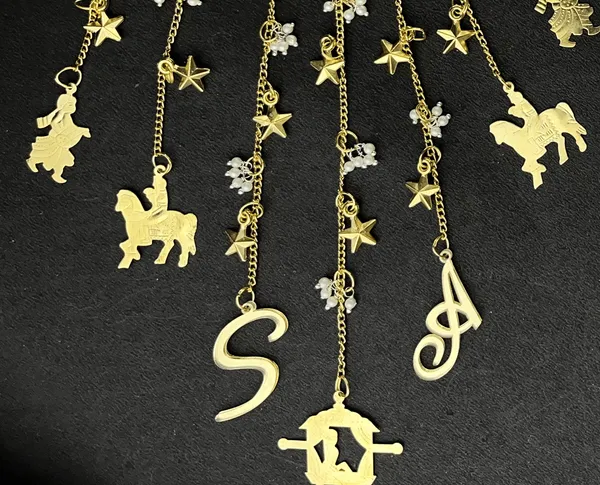 Customized_Golden_Shell_Single_Charm_Traditional_Bridal_Punjabi_Kaleera_Set_|_For_Weddings,_Engagements