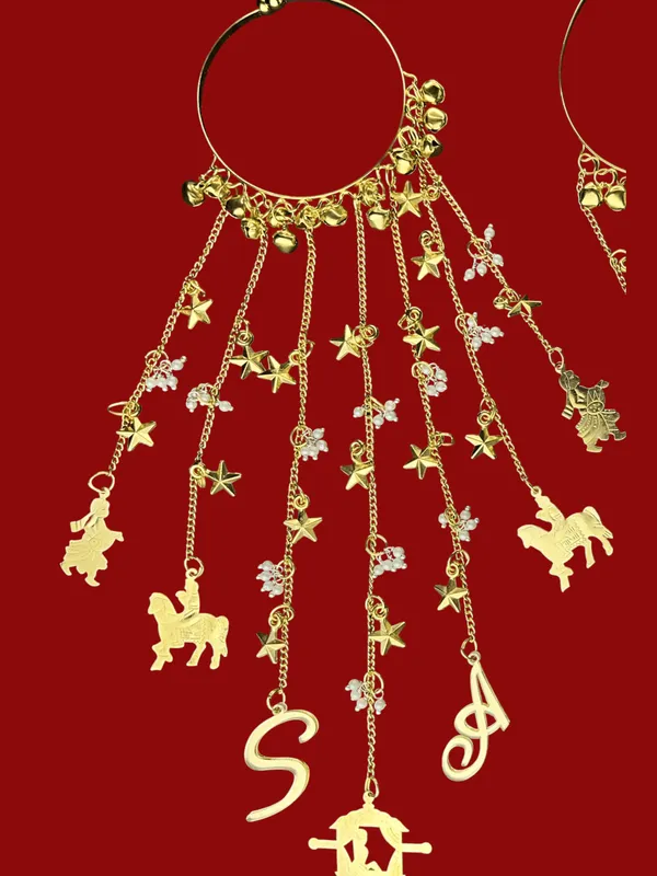 Customized_Golden_Shell_Single_Charm_Traditional_Bridal_Punjabi_Kaleera_Set_|_For_Weddings,_Engagements
