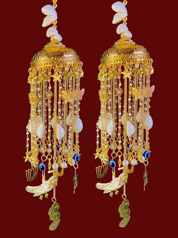 Golden_Dome_Shells,_Barat_&_Queen_Charms_Traditional_Bridal_Punjabi_Kaleera_Set_|_For_Weddings,_Engagements