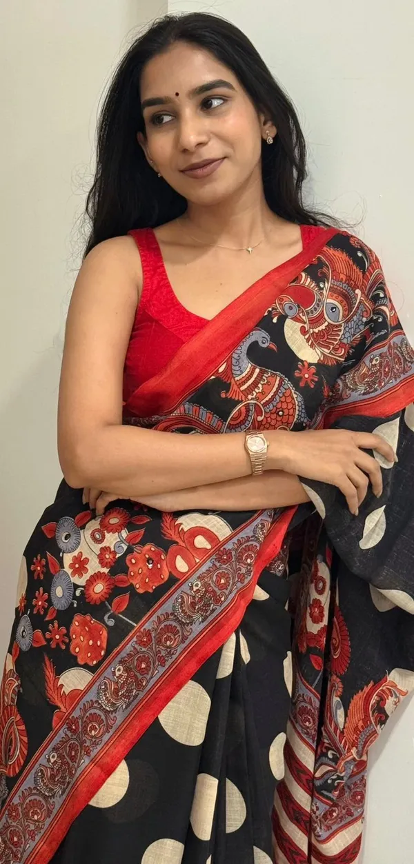 BLACK_-_JUTE_SILK_SAREE