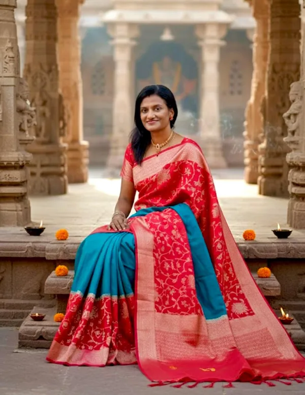 Blue_Pink_Pure_Banarasi_Silk