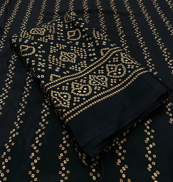 Black_Bandhani_Japan_Crepe_Saree_Saree_With_Blouse_Piece_For_Women