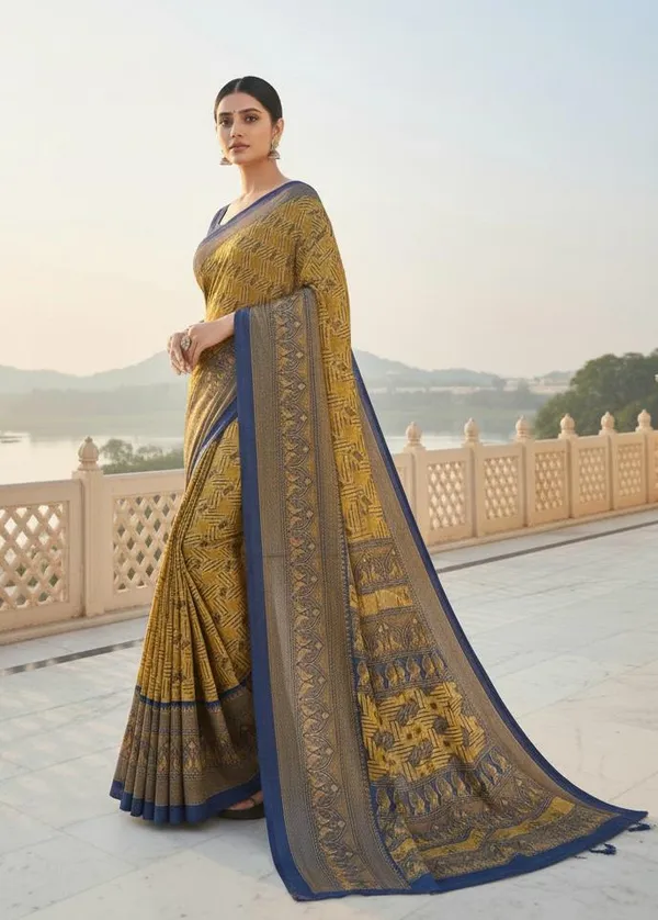 Mustard_Gold_Soft_Silk