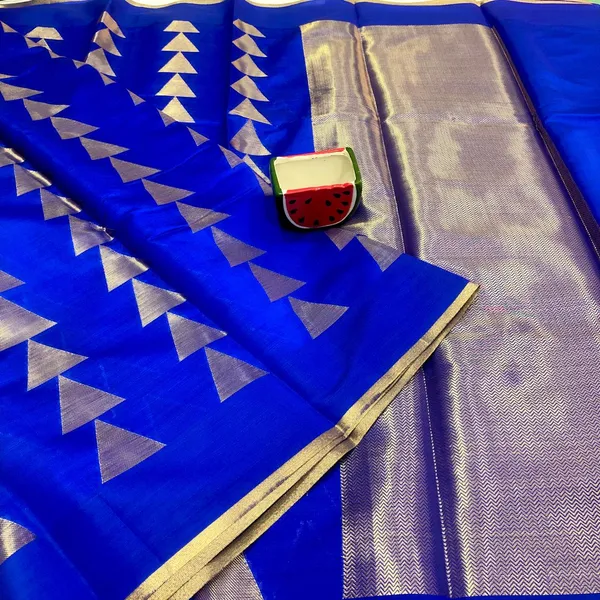 Royal_Blue_Banarasi_Silk_Royal_Blue_Saree_With_Blouse_Piece_For_Women