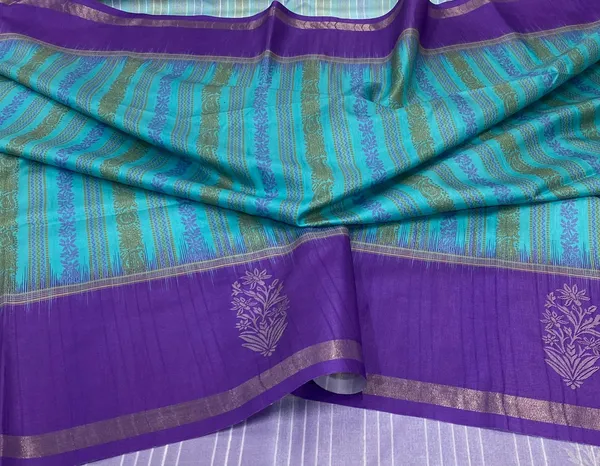 Blue_Soft_Silk_Blue_Saree_With_Blouse_Piece_For_Women