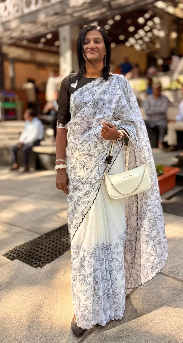 White_Pen_Kalamkari_Silk