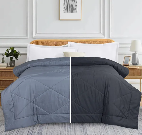 Black_&_Grey_Microfiber_Solid_&_Self_Design_Comforter_For_Adults