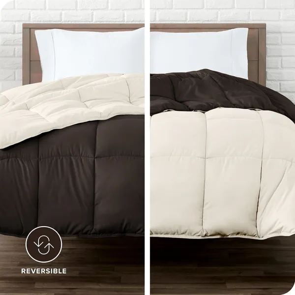 Beige_&_Brown_Microfiber_Solid_&_Self_Design_Comforter_For_Adults