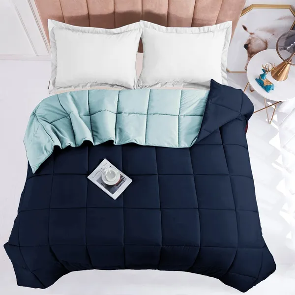 Blue_&_Dark_Blue_Microfiber_Solid_&_Self_Design_Comforter_For_Adults