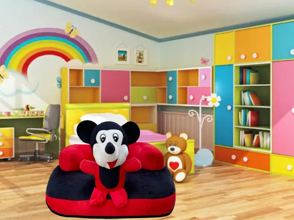 Red_Premium_Cotton_Sofa_For_Kids_Room_&_Seating