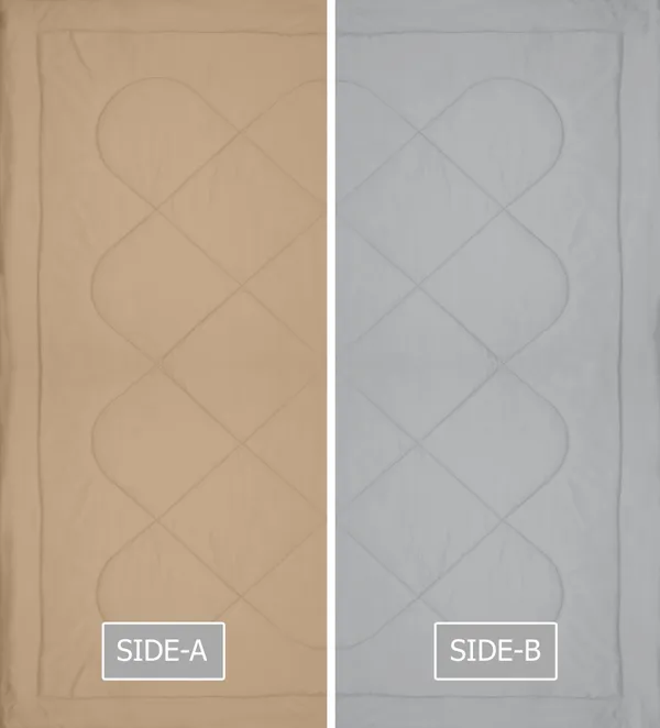 Beige_&_Grey_Microfiber_Solid_Comforter_For_Adults