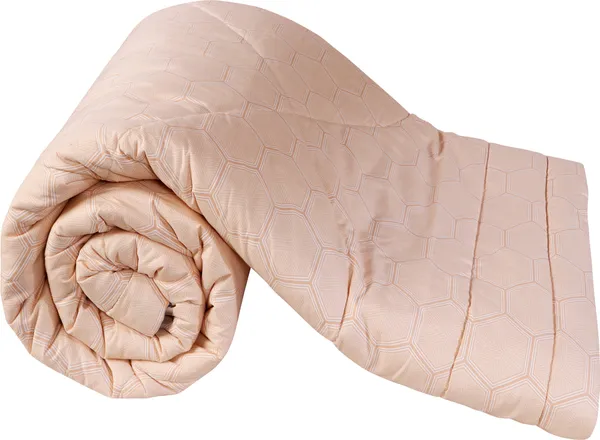 Beige_Cotton_Checkered_Ac_Blanket_For_Adults