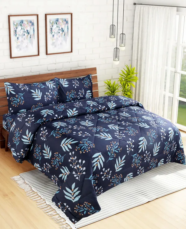 Blue_Cotton_Floral_Bedding_Set_For_Adults