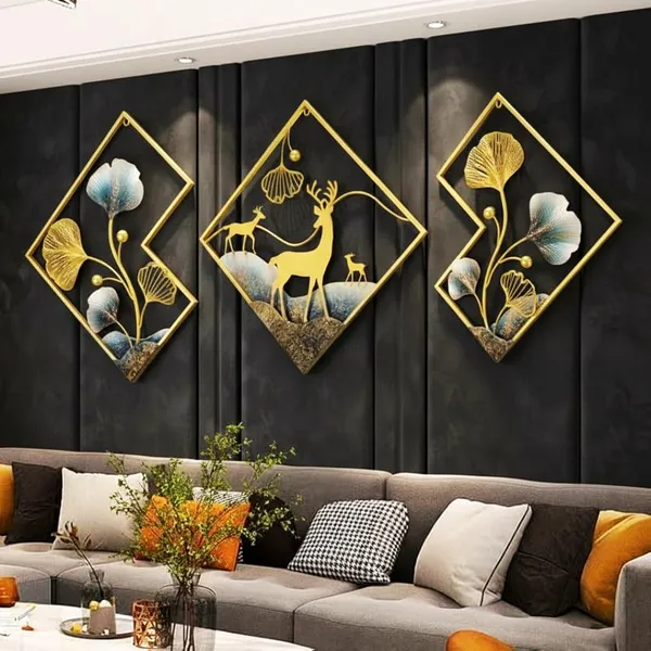 Gold_Luxury_Metal_Wall_Decor_For_Living_Room_Set_Of_3