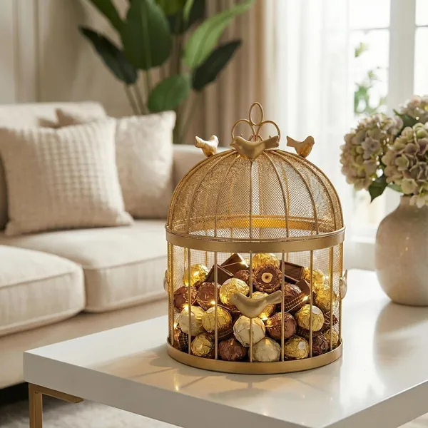 Gold_Decor_Bird_Cage_Fruit_Basket_With_Lid_Metal_Mesh_Jali_Basket_For_Fruits_Vegetables_Candle_Decoration_Multipurpose_Table_Centerpiece_For_Kitchen_Dining_Home_Decor