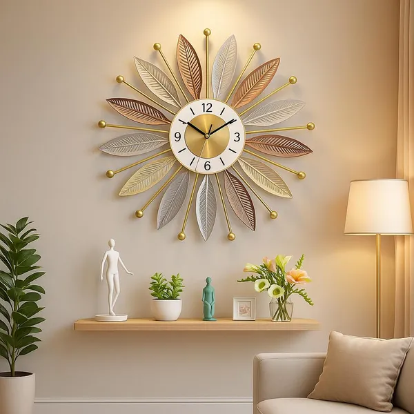 Gold_Luxury_Large_Metal_Wall_Clock_For_Living_Room_Modern_Designer_Wall_Art_Clock_With_Finish_Silent_Sweep_Noiseless_Movement_Decorative_Big_Wall_Clock_For_Home_Office_Hall_Star