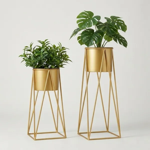 Gold_Decor_Premium_Metal_Planter_With_Stand_Modern_Iron_Plant_Pot_For_Living_Room_Balcony_Office_Indoor_Outdoor_Decorative_Floor_Planter_Set_Of_2