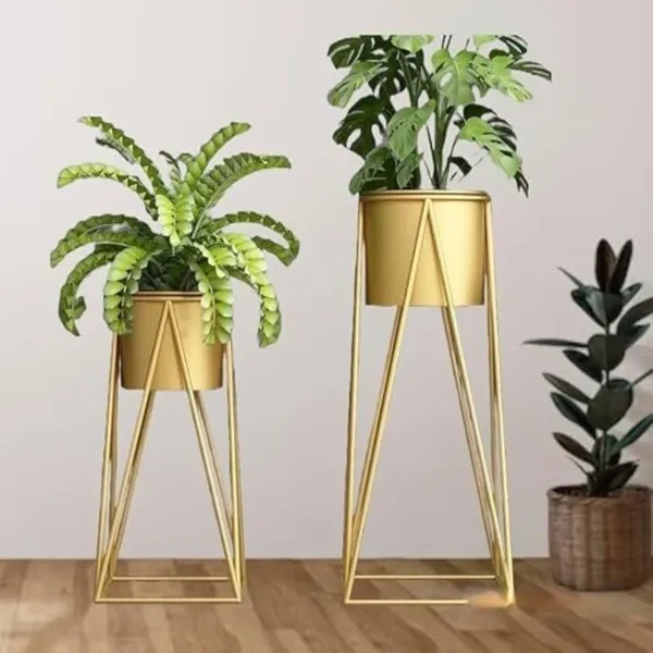 Gold_Decor_Premium_Metal_Planter_With_Stand_Modern_Iron_Plant_Pot_For_Living_Room_Balcony_Office_Indoor_Outdoor_Decorative_Floor_Planter_Set_Of_2