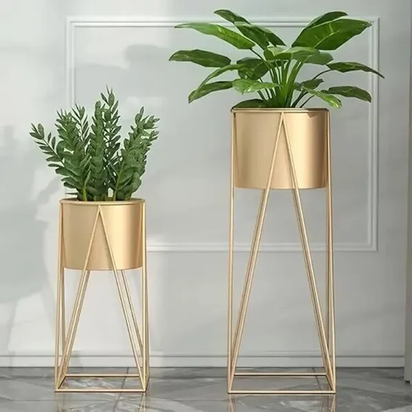 Gold_Decor_Premium_Metal_Planter_With_Stand_Modern_Iron_Plant_Pot_For_Living_Room_Balcony_Office_Indoor_Outdoor_Decorative_Floor_Planter_Set_Of_2