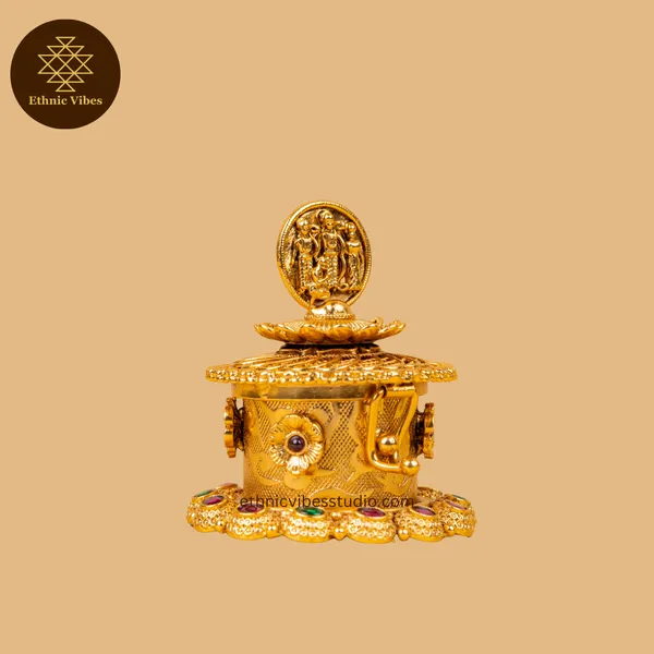Gold_Pure_Brass_Premium_Sindoor_Box_For_Women