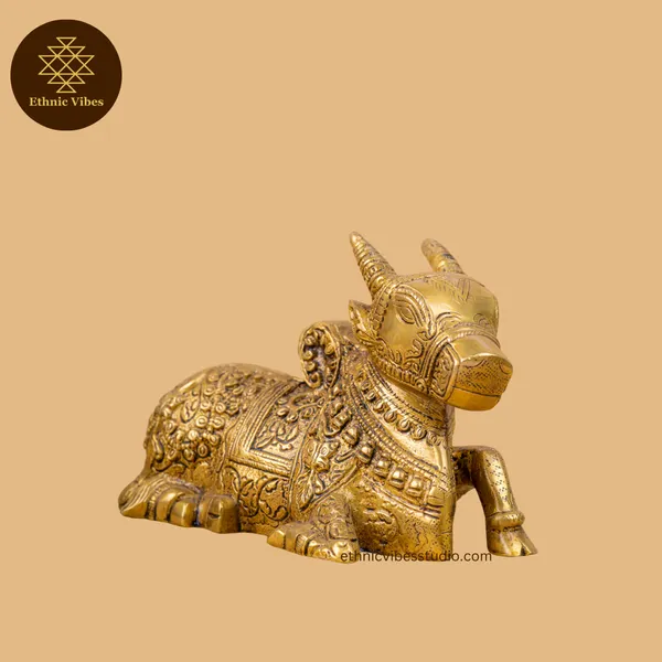 Gold_Pure_Brass_Premium_Nandi_Statue_For_Puja_Decor
