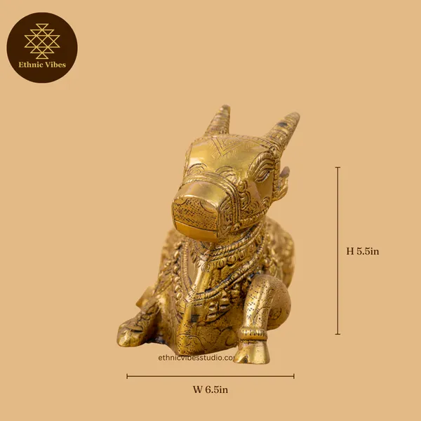 Gold_Pure_Brass_Premium_Nandi_Statue_For_Puja_Decor