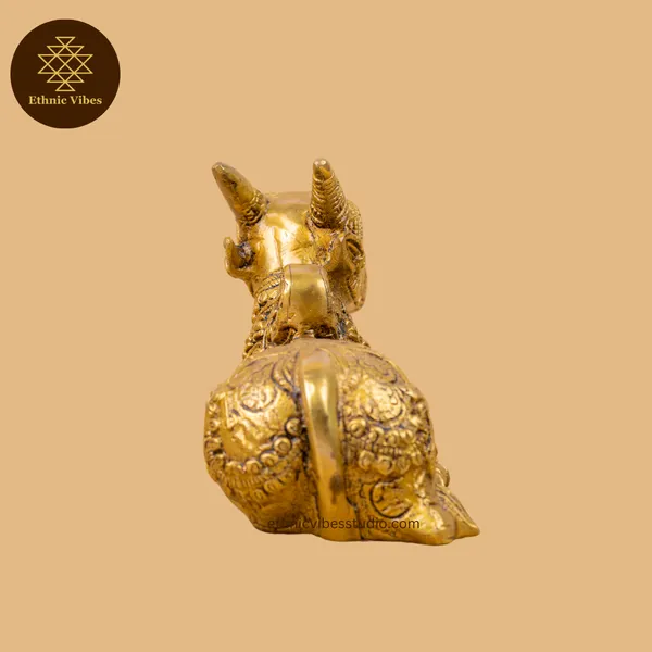 Gold_Pure_Brass_Premium_Nandi_Statue_For_Puja_Decor
