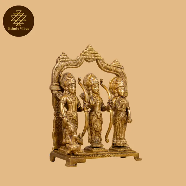 Gold_Pure_Brass_Premium_Ram_Darbar_Statue_For_Puja_Decor