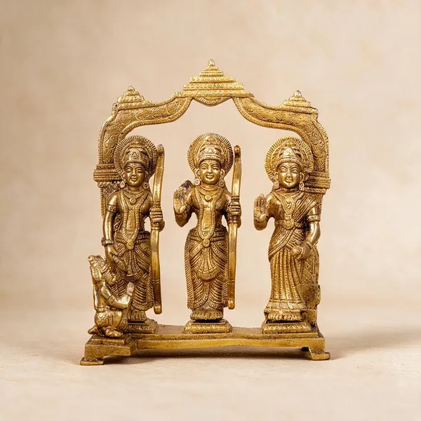 Gold_Pure_Brass_Premium_Ram_Darbar_Statue_For_Puja_Decor