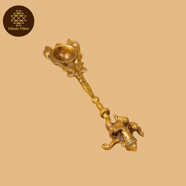Gold_Pure_Brass_Premium_Aarti_Spoon_For_Puja_Decor