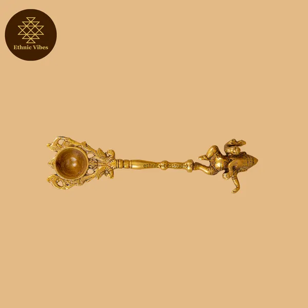 Gold_Pure_Brass_Premium_Aarti_Spoon_For_Puja_Decor