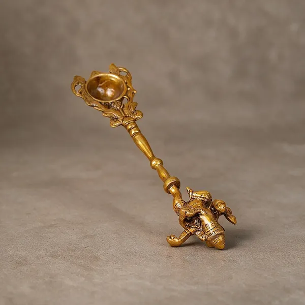 Gold_Pure_Brass_Premium_Aarti_Spoon_For_Puja_Decor