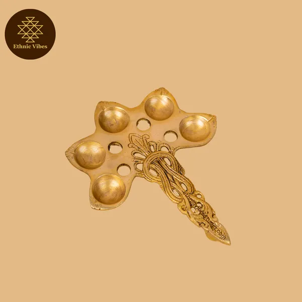 Gold_Pure_Brass_Premium_Pancha_Aarti_Spoon_For_Puja_Decor