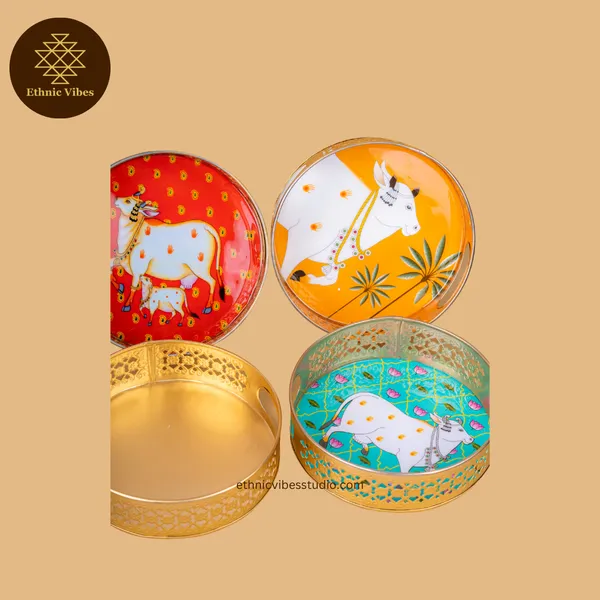 Gold_Brass_Coated_Premium_Tray_Set_For_Puja_Decor