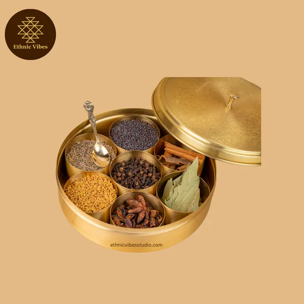 Gold_Pure_Brass_Premium_Masala_Box_For_Kitchen