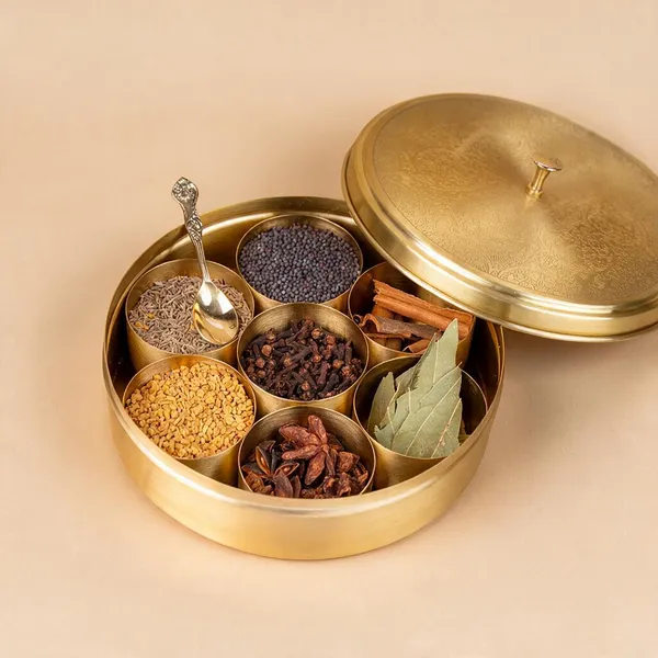 Gold_Pure_Brass_Premium_Masala_Box_For_Kitchen