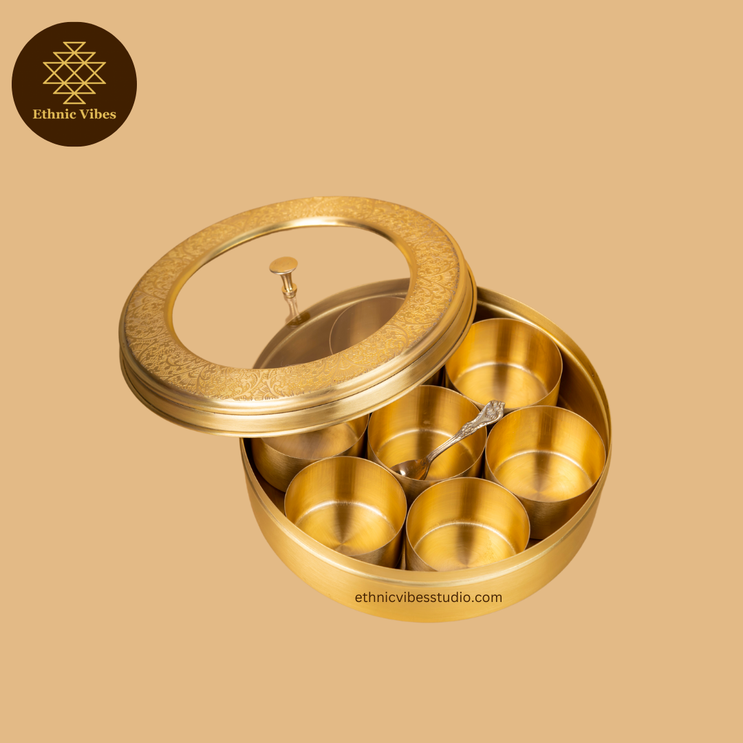 Gold_Pure_Brass_Premium_Masala_Box_For_Kitchen