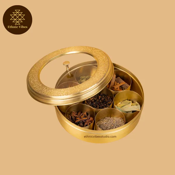 Gold_Pure_Brass_Premium_Masala_Box_For_Kitchen