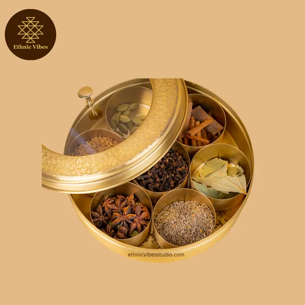 Gold_Pure_Brass_Premium_Masala_Box_For_Kitchen
