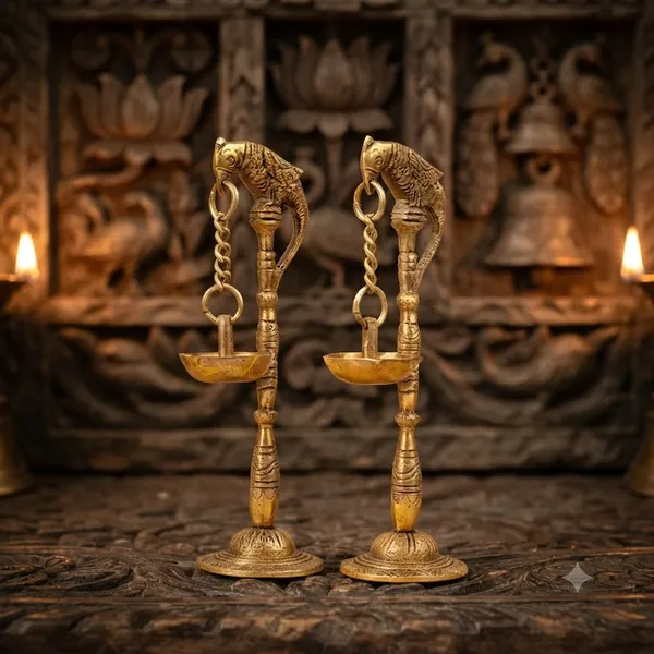 Gold_Pure_Brass_Premium_Hanging_Diya_For_Puja_Decor