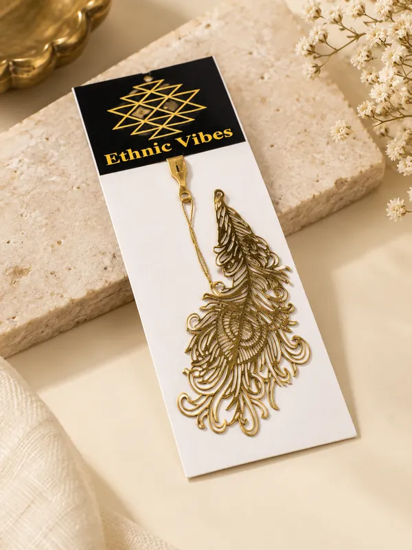 Gold_Premium_Brass_Bookmark_Feather_Design
