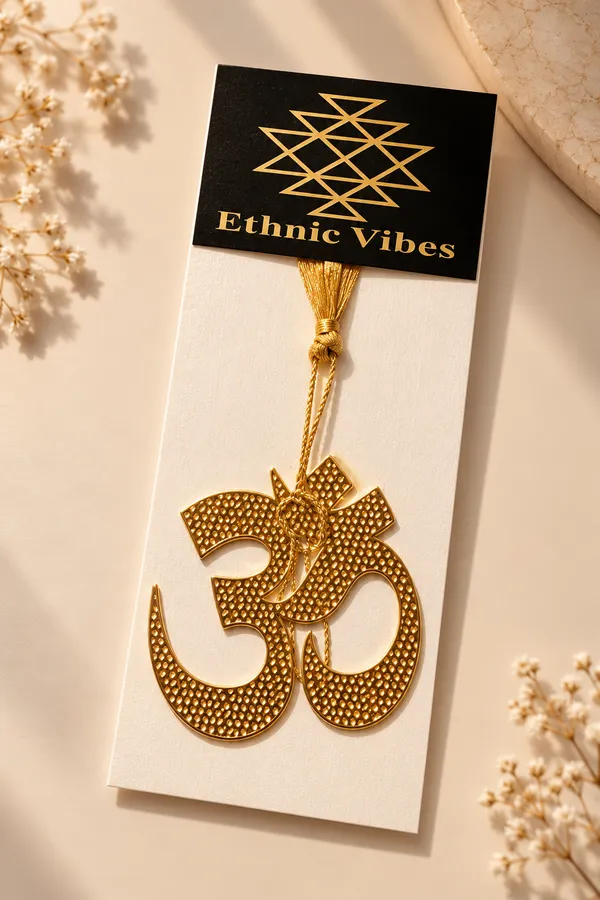 Gold_Premium_Brass_Om_Bookmark_