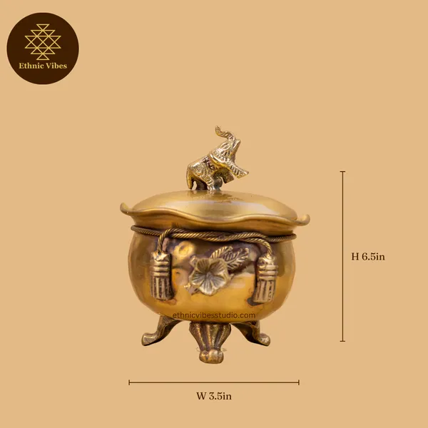 Gold_Premium_Brass_Dry_Fruit_Bowl